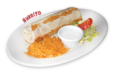 GRILLED BURRITO - $10.25
